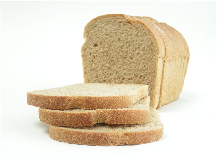 Picture - Sliced Loaf of Whole Grain Spelt Bread